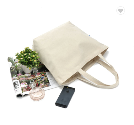 Un bon prix. Sacs en coton bio imprimés Sacs en toile écologique 6 oz 8 oz en ligne