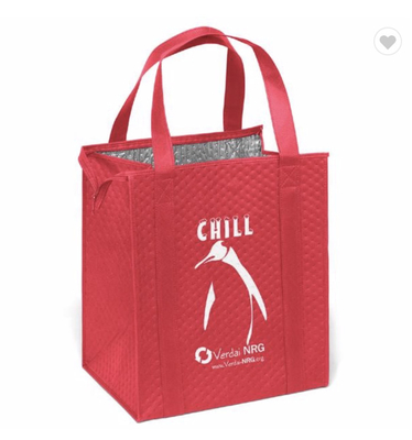 Un bon prix. Gros sac thermique pliable à l'épicerie sac rafraîchissant 80gm non tissé en ligne