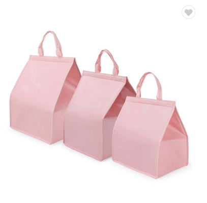 Un bon prix. Sac isolant pour gâteaux triangulaires non tissés 4 / 6 / 8 pouces en ligne