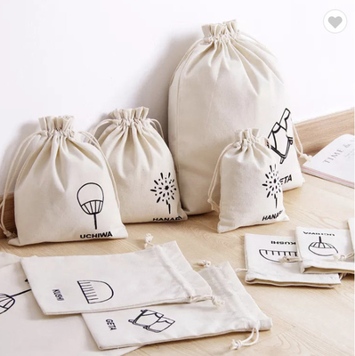 Un bon prix. Sac en tissu de coton en mousseline de couleur personnalisé en ligne