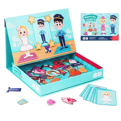 Un bon prix. Impression CMYK éducative Magnétique Puzzle Jeux de puzzle Reconnaissance vestimentaire pour les enfants en ligne