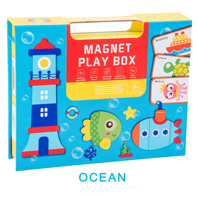 Un bon prix. Enfants éducatifs Puzzles d'animaux magnétiques Océan Jouets d'apprentissage préscolaire Pour les enfants de 6 ans en ligne