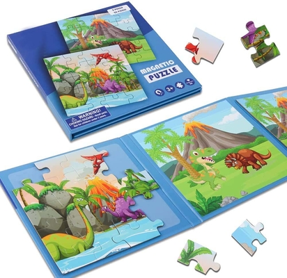 Un bon prix. Puzzles magnétiques en bois de dinosaures pour tout-petits 3 5 6 ans 2 - 20 pièces en ligne