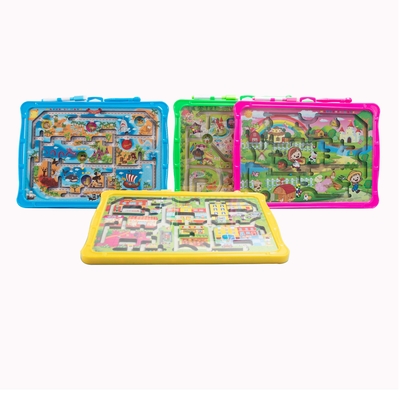 Un bon prix. Jeu de puzzle magnétique en préscolaire Labyrinthe Jouets avec tableau de dessin Pour les enfants de 2 ans en ligne