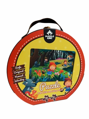 Un bon prix. Puzzle en papier sur mesure pour les enfants d'âge préscolaire Le petit bonnet rouge 20 x 14 pouces en ligne