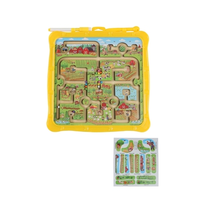 Un bon prix. Jeux d'éducation de la ferme, puzzles magnétiques, labyrinthe, jeux de tableau de dessin, jouets en ligne