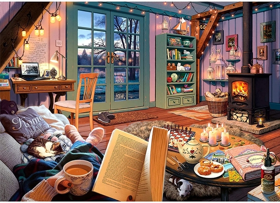 Un bon prix. 500 pièces personnalisées Puzzle de puzzle en papier grand format pour adultes en ligne